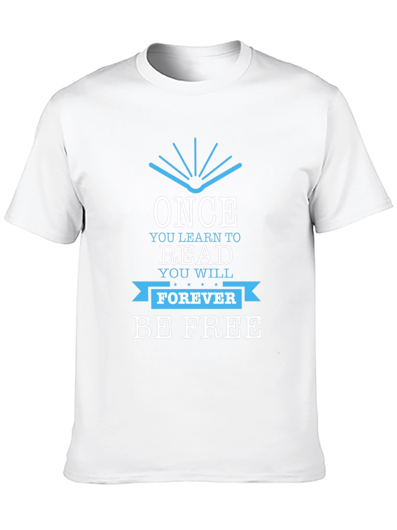Read Forever Be Free Graphic T-Shirt