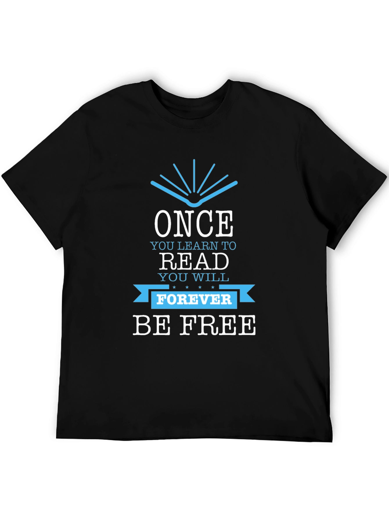 Read Forever Be Free Graphic T-Shirt