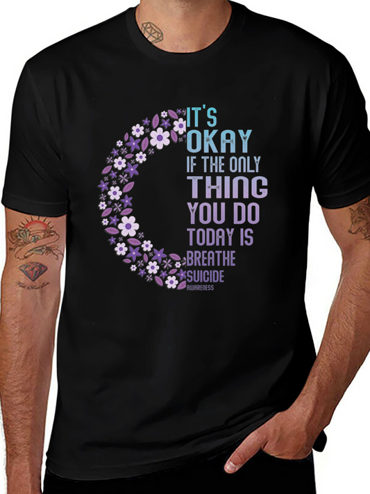Its Okay Mental Health Awareness T-Shirt