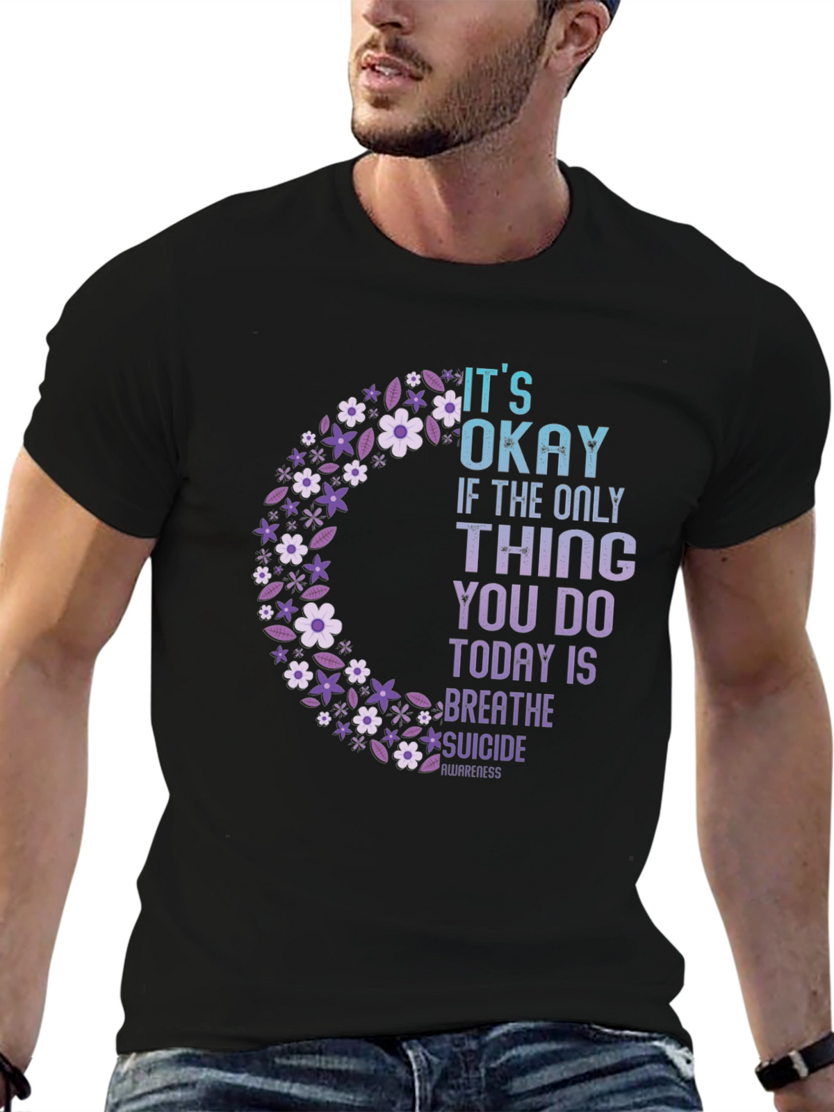 Its Okay Mental Health Awareness T-Shirt