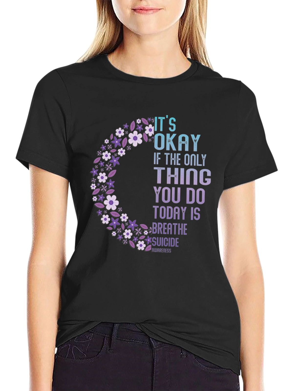 Its Okay Mental Health Awareness T-Shirt
