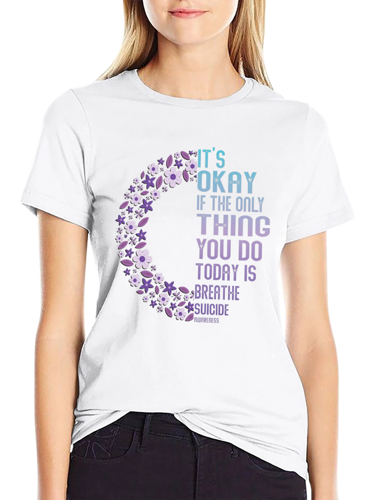 Its Okay Mental Health Awareness T-Shirt