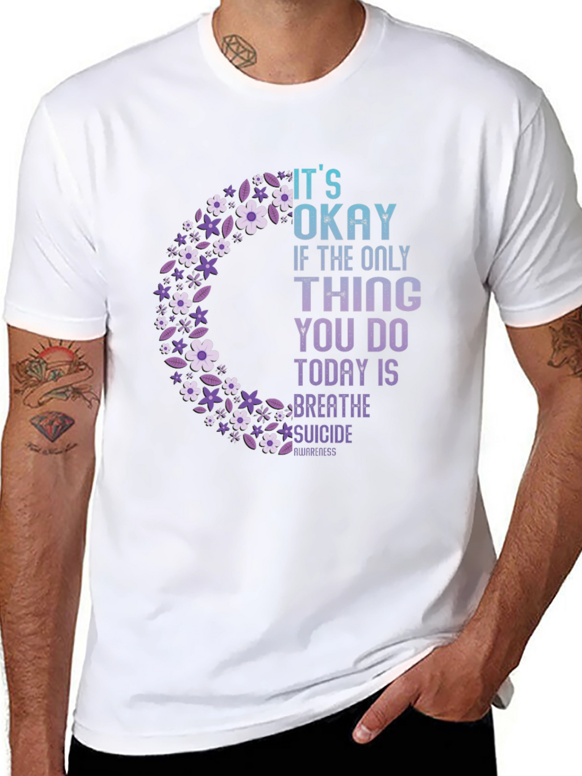 Its Okay Mental Health Awareness T-Shirt