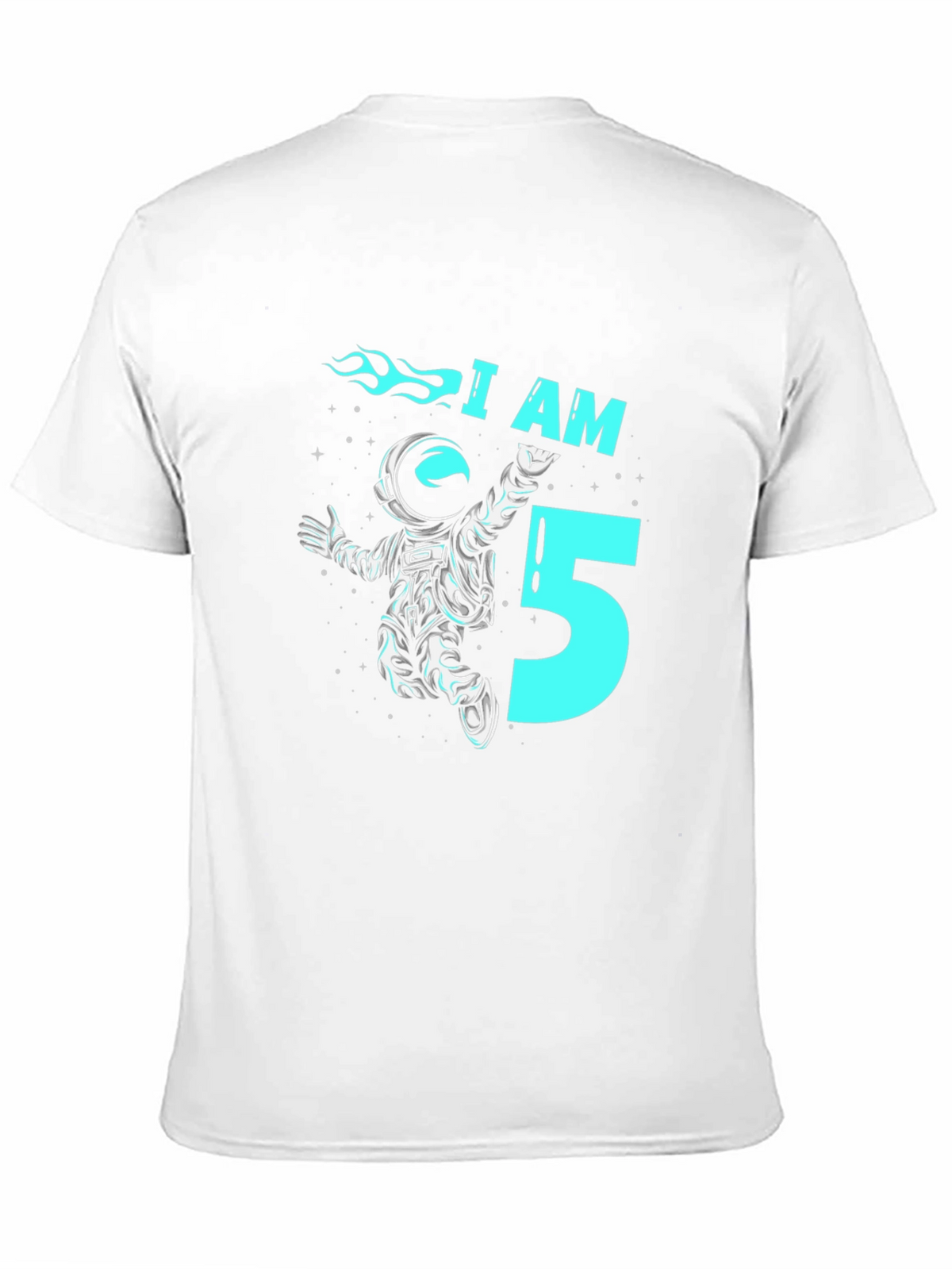 I am 5 Astronaut Birthday T-Shirt