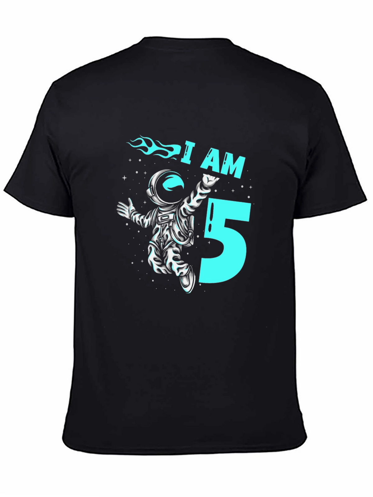 I am 5 Astronaut Birthday T-Shirt