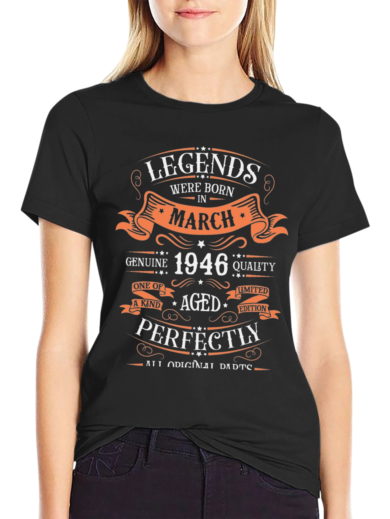 Legends Born in March 1946 T-Shirt