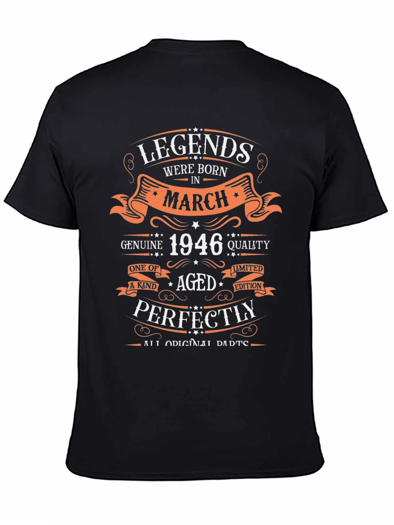 Legends Born in March 1946 T-Shirt
