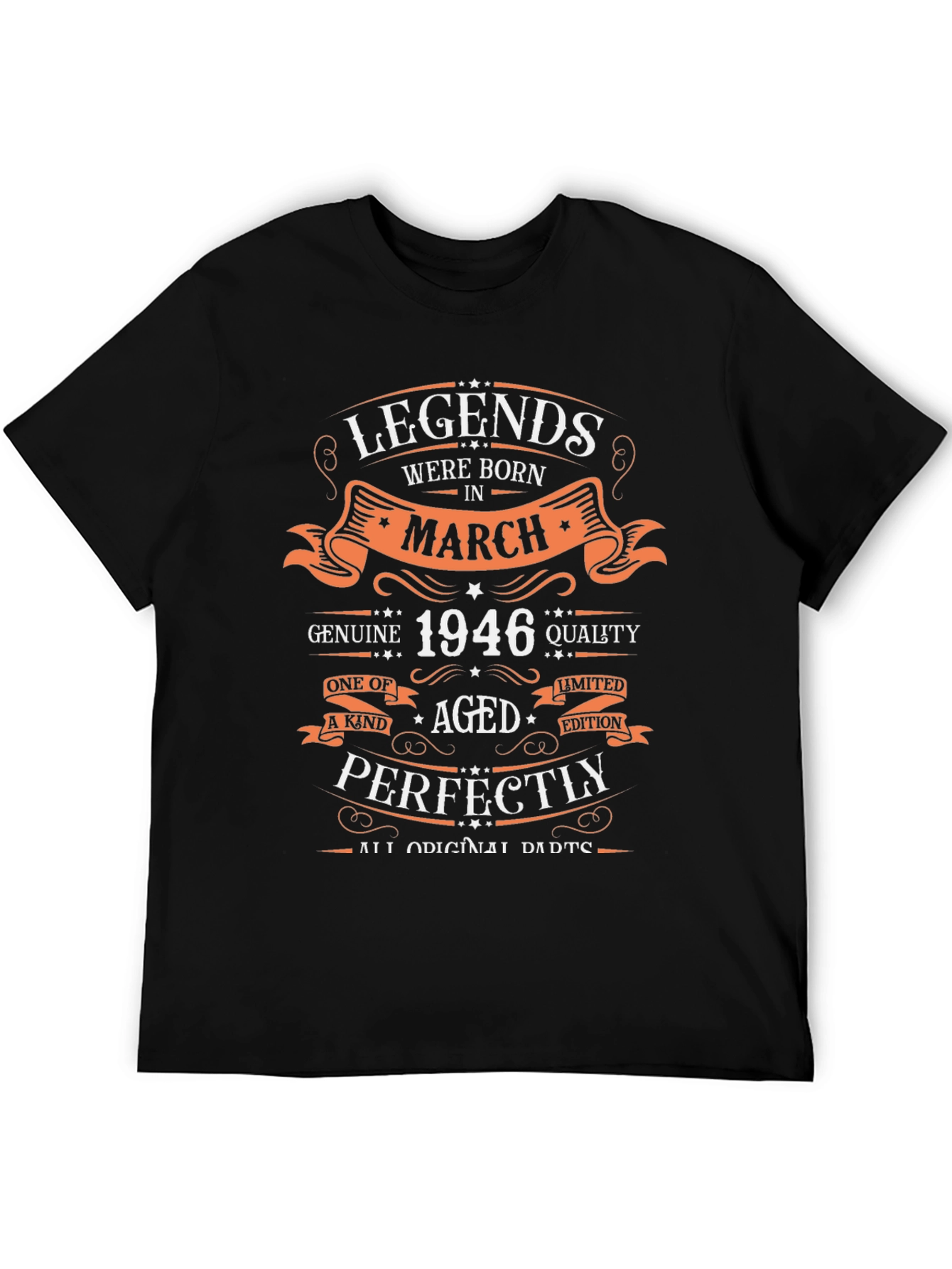 Legends Born in March 1946 T-Shirt