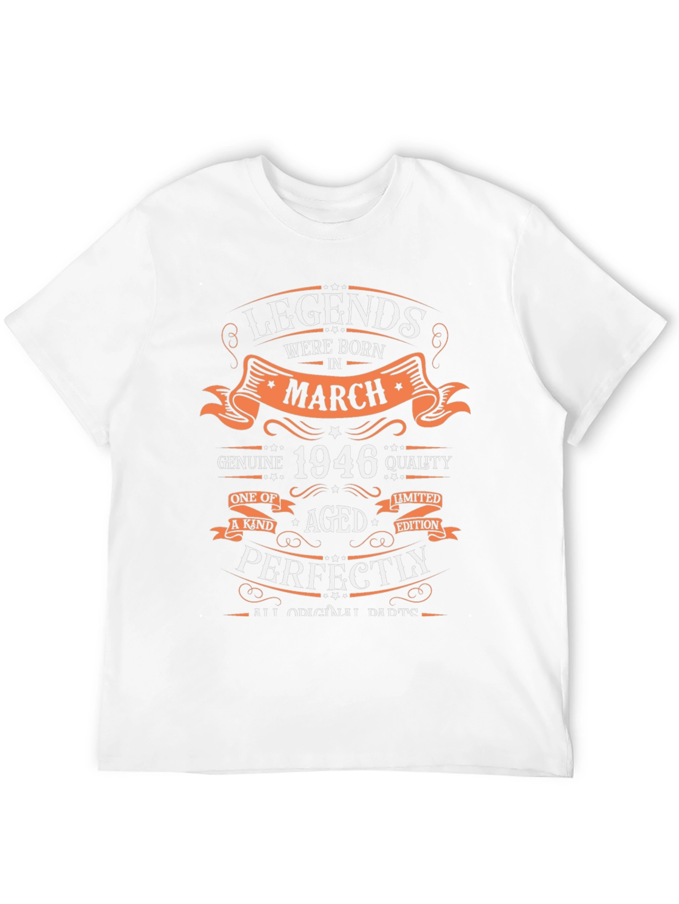 Legends Born in March 1946 T-Shirt