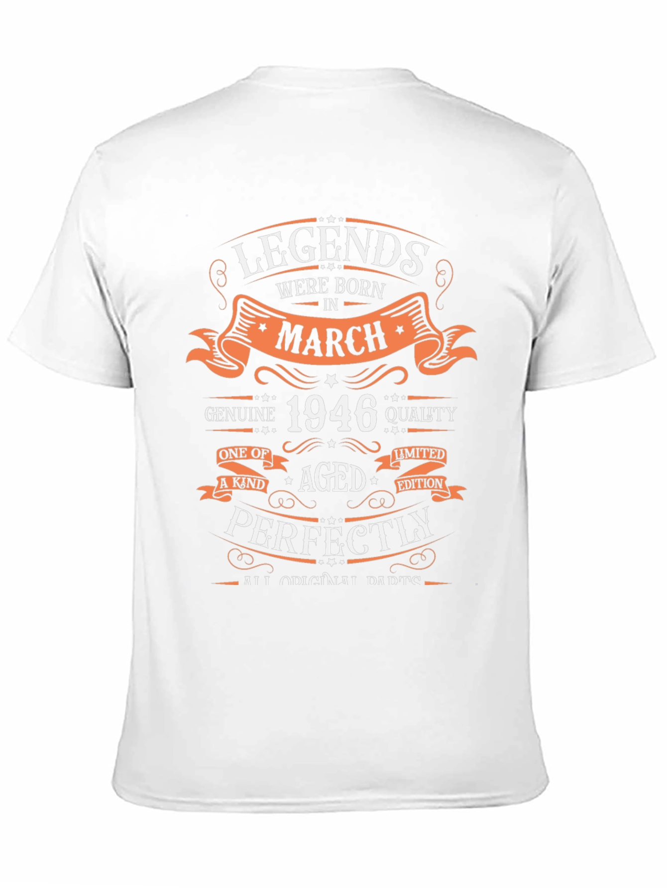 Legends Born in March 1946 T-Shirt