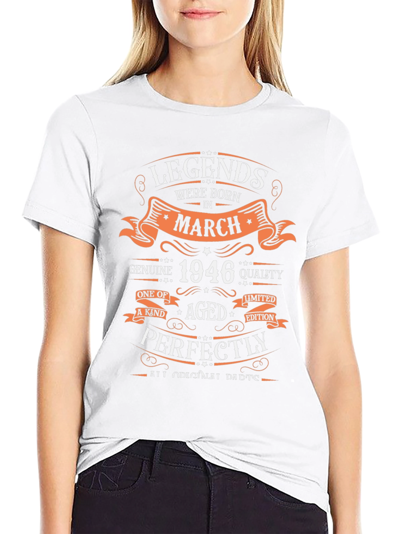 Legends Born in March 1946 T-Shirt
