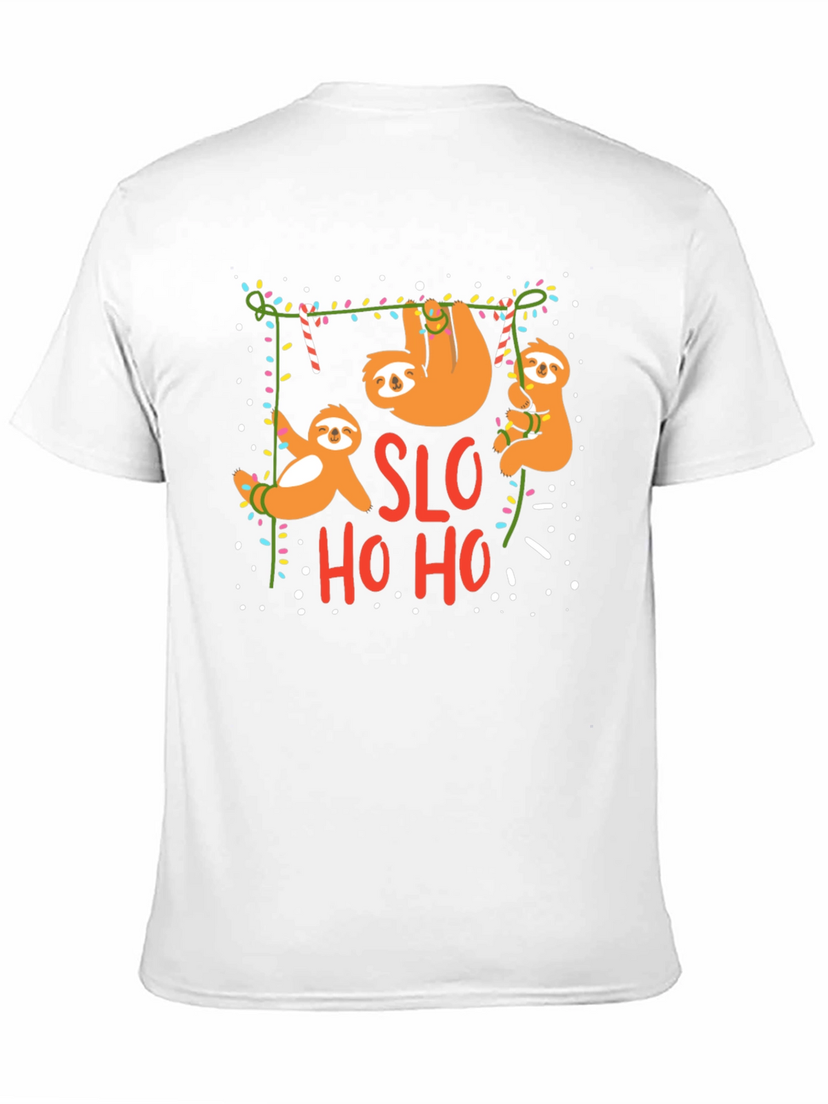 SLO HO HO Sloth Christmas T-Shirt