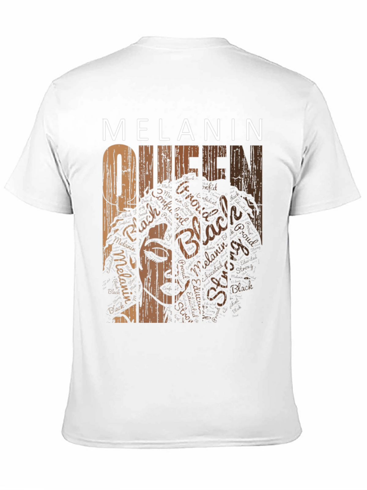 Melanin Queen Graphic T-Shirt - Black Pride Tee