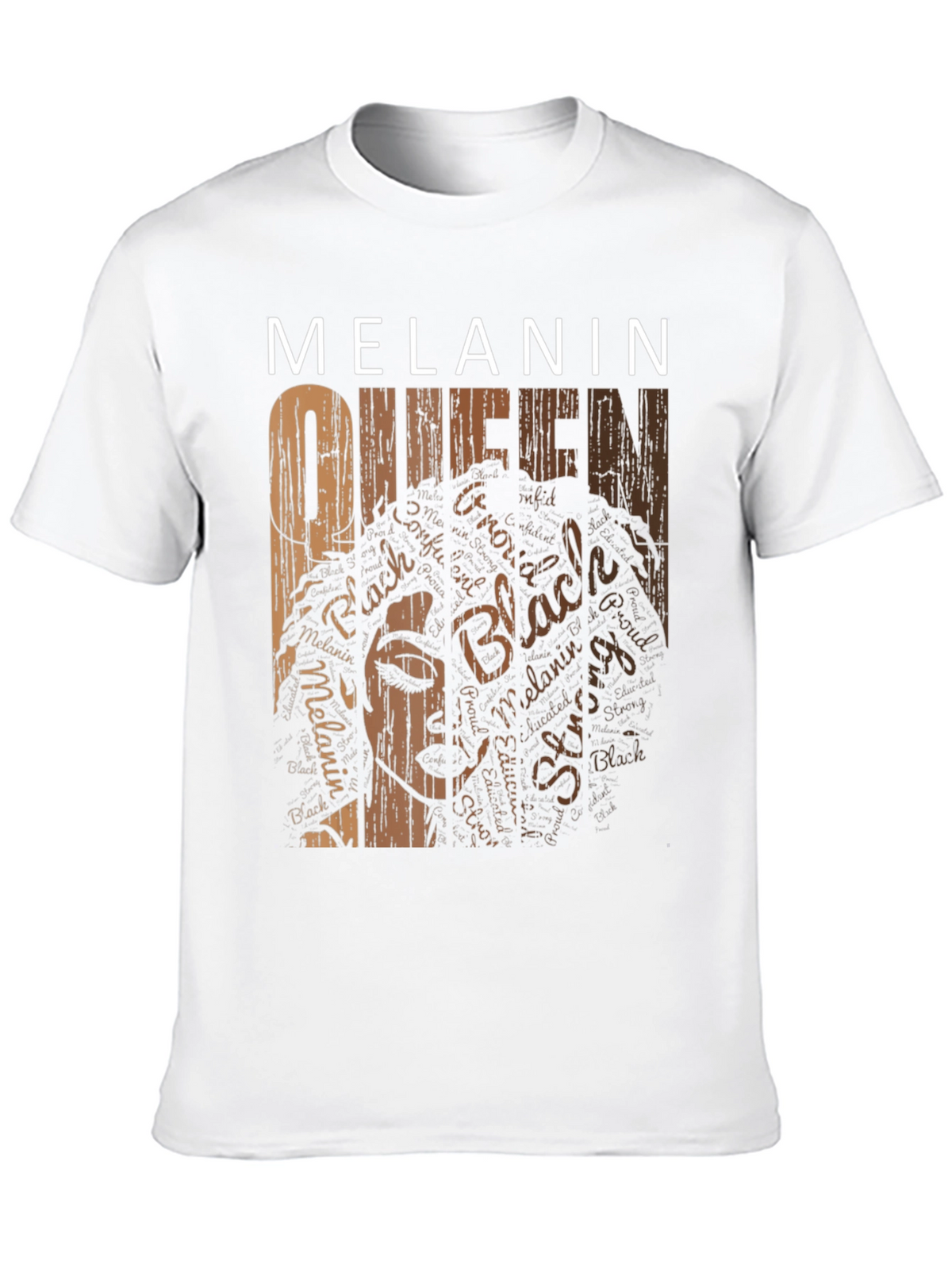 Melanin Queen Graphic T-Shirt - Black Pride Tee