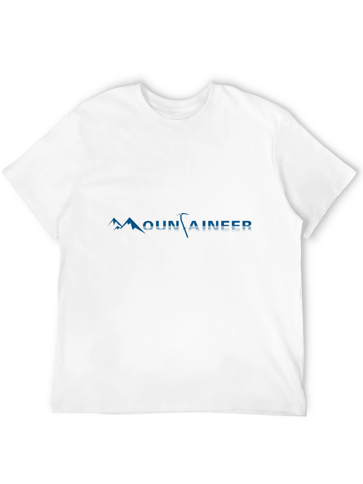 Mountaineer Graphic T-Shirt - Black Crew Neck Tee