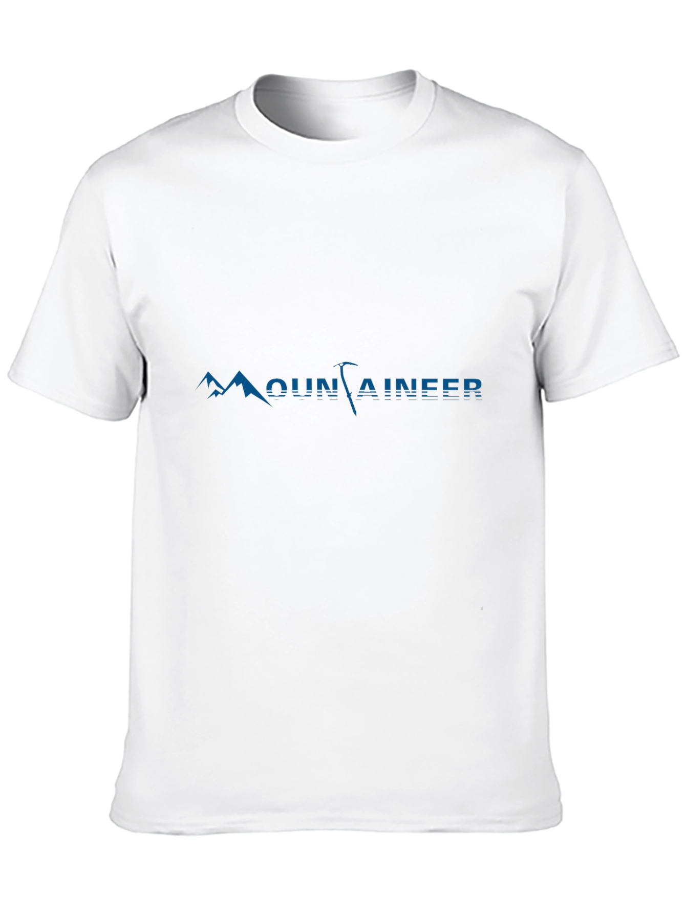 Mountaineer Graphic T-Shirt - Black Crew Neck Tee
