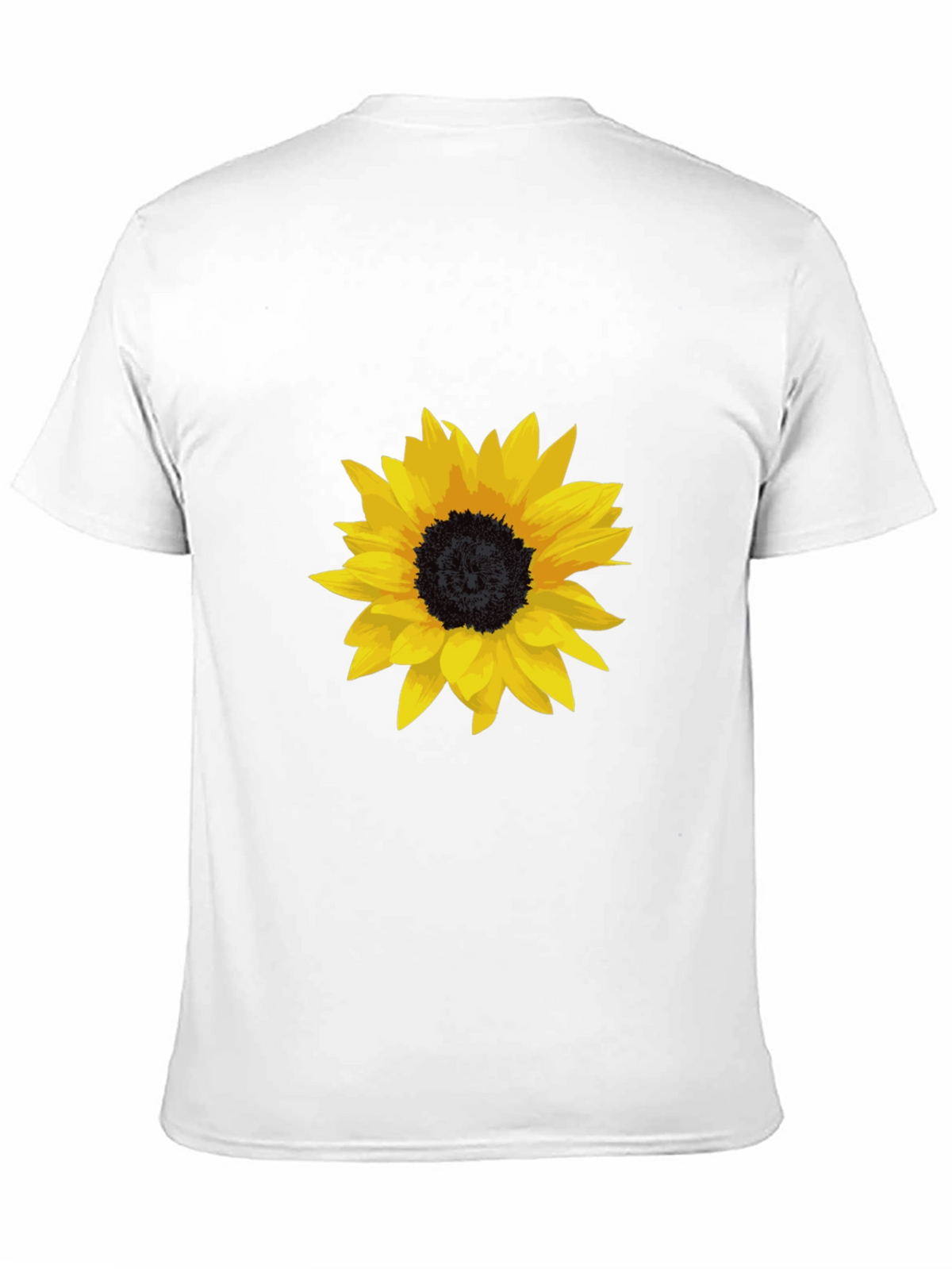 Sunflower Graphic Black T-Shirt
