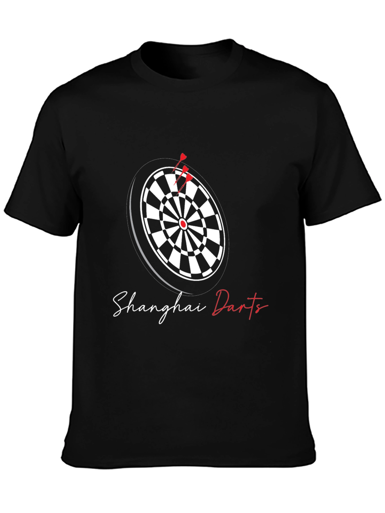 Shanghai Darts T-Shirt - Sporty Graphic Tee