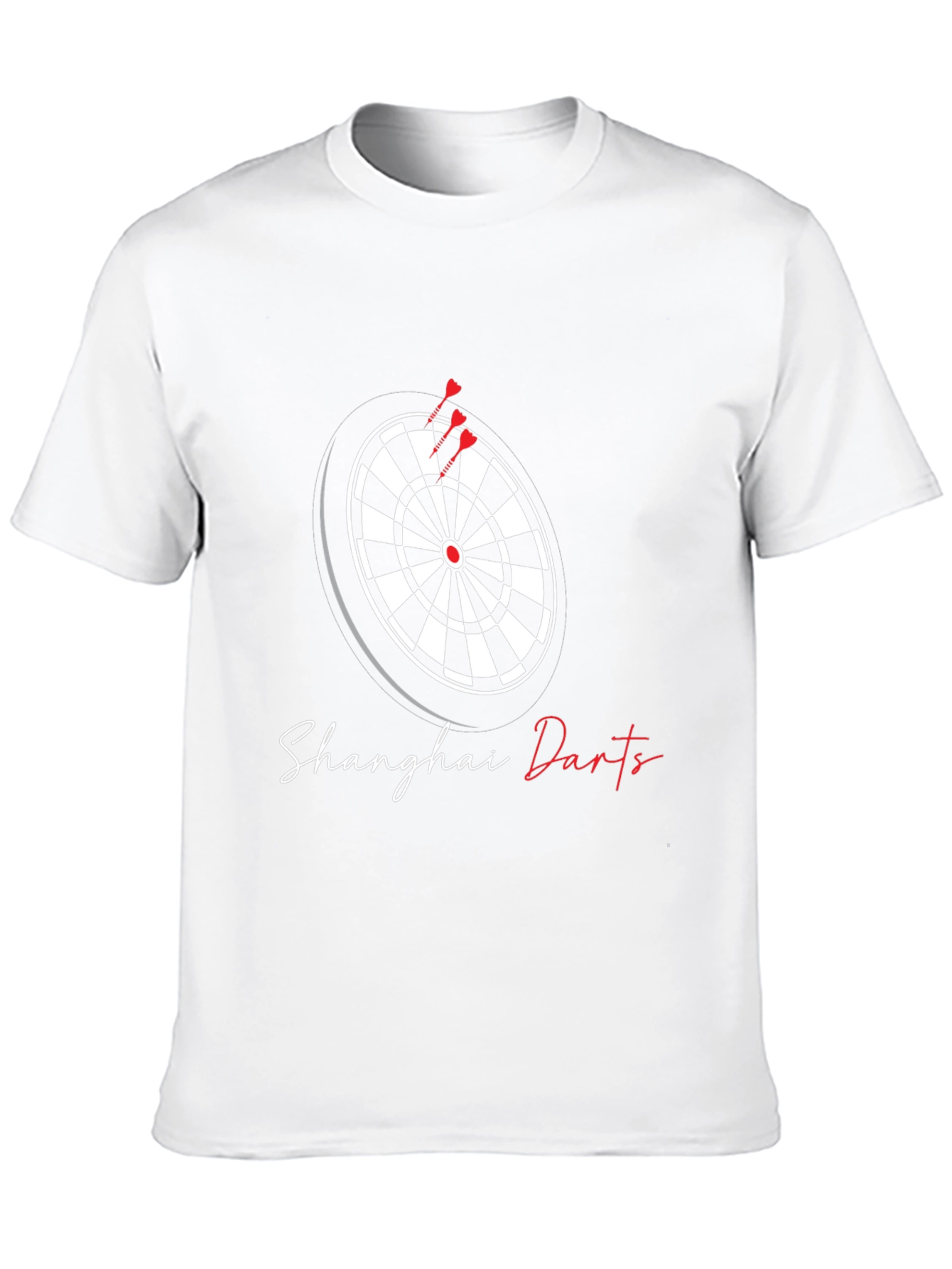 Shanghai Darts T-Shirt - Sporty Graphic Tee