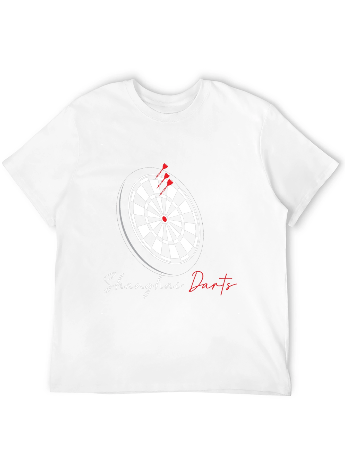 Shanghai Darts T-Shirt - Sporty Graphic Tee