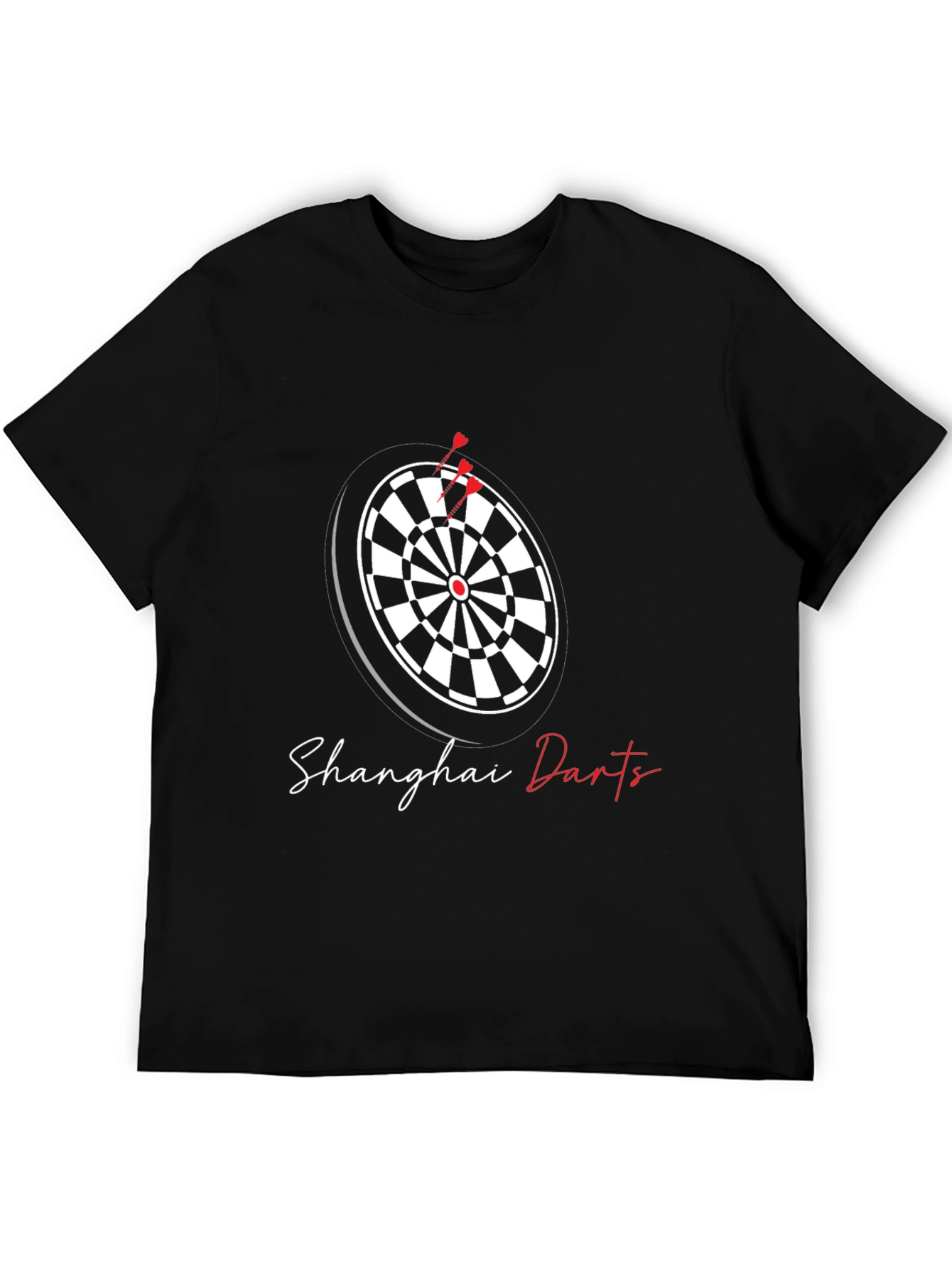 Shanghai Darts T-Shirt - Sporty Graphic Tee