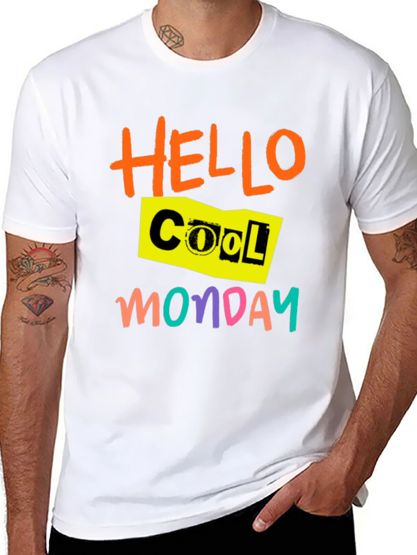 Cool Monday Graphic T-Shirt