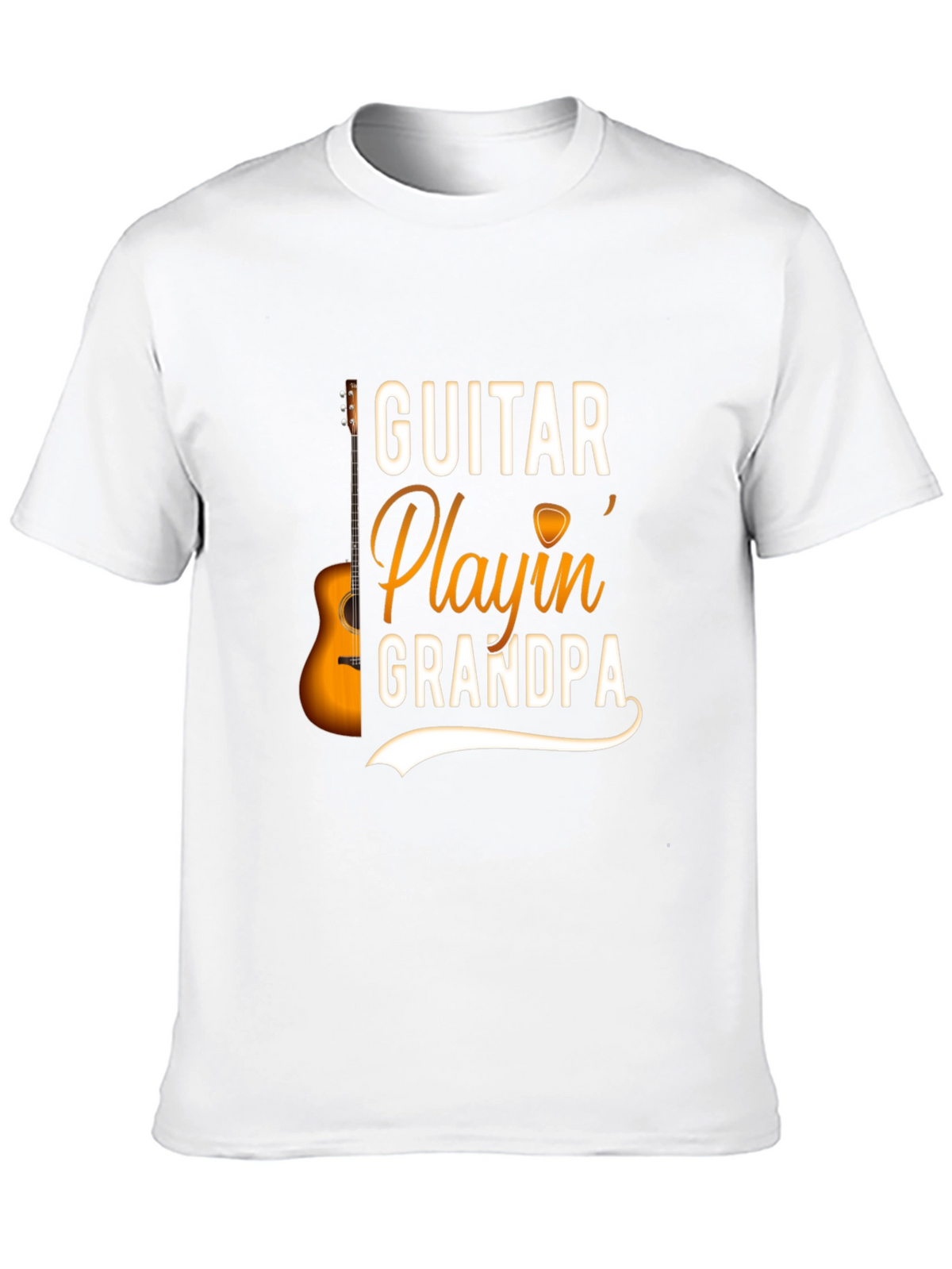 Guitar Playin Grandpa T-Shirt - Music Lover Gift