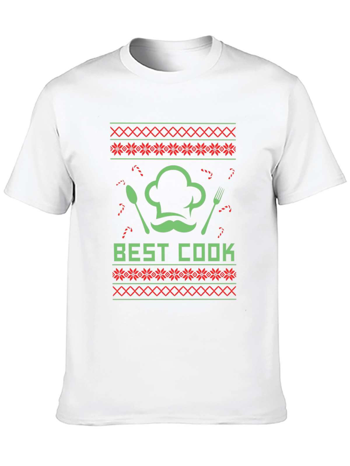 Best Cook Ugly Christmas Sweater T-Shirt
