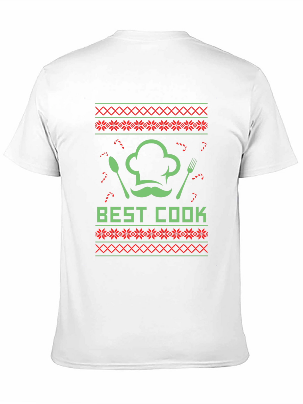 Best Cook Ugly Christmas Sweater T-Shirt