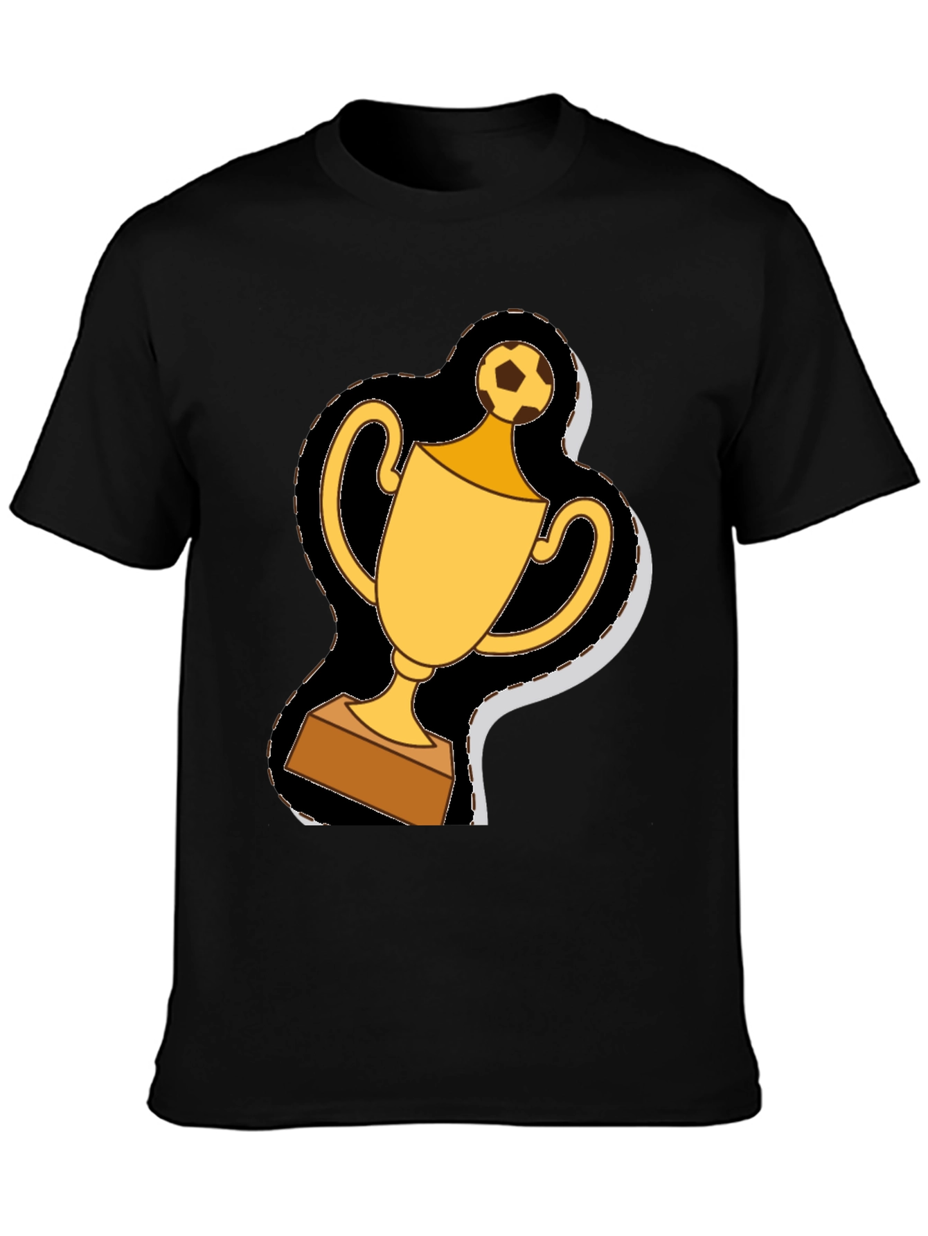 Soccer Trophy Graphic Tee - Champion Style!