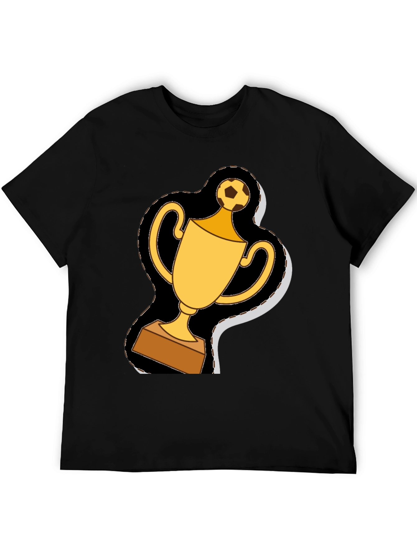 Soccer Trophy Graphic Tee - Champion Style!