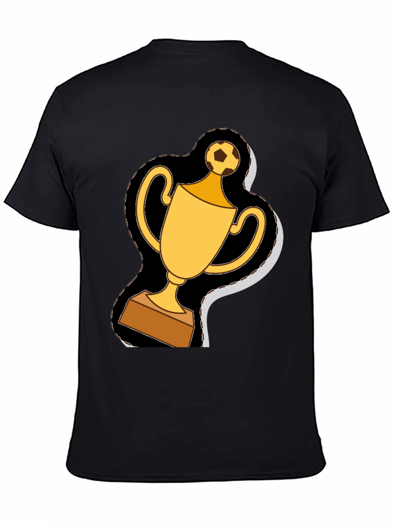 Soccer Trophy Graphic Tee - Champion Style!