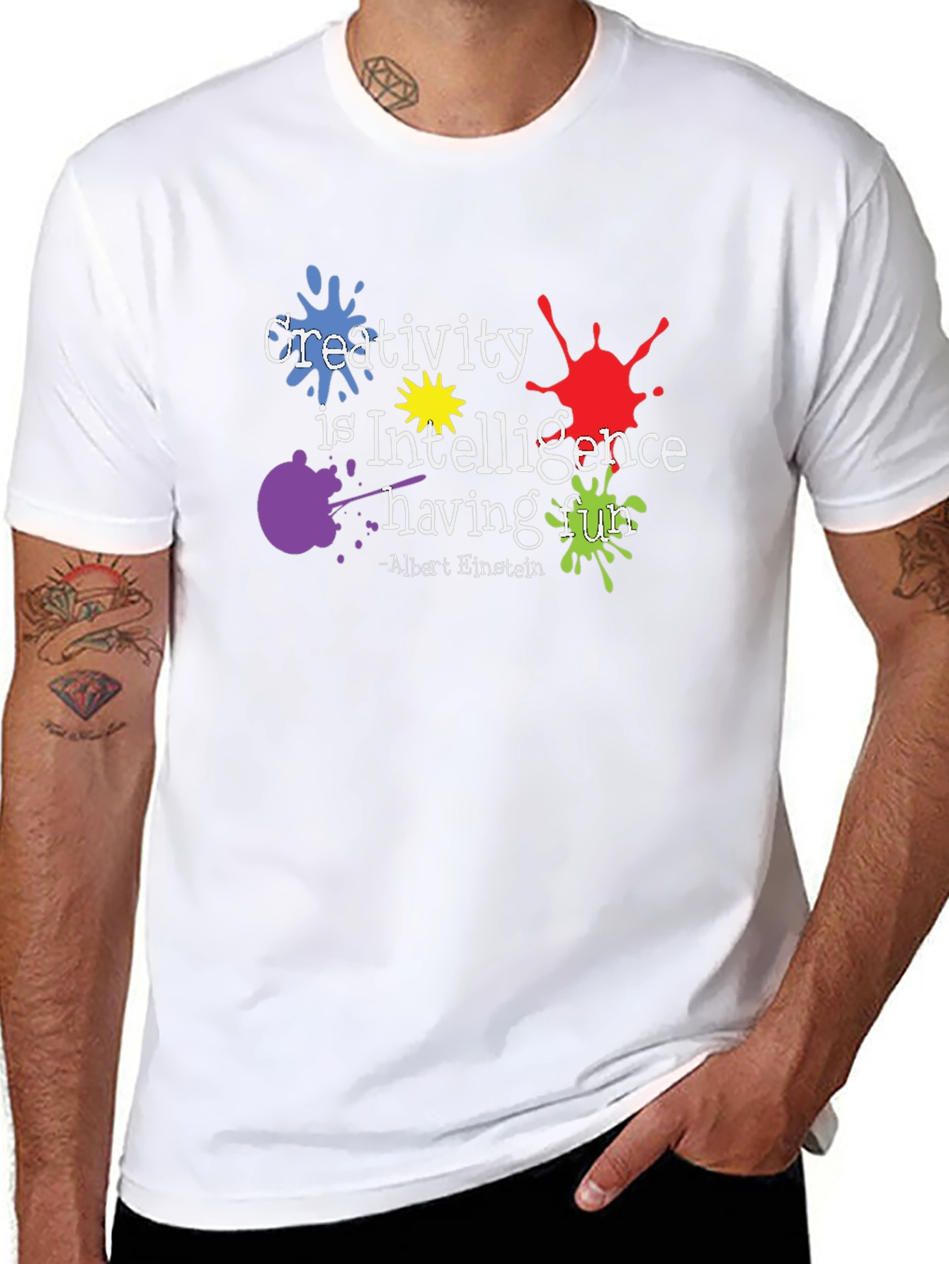 Creativity is Intelligence Having Fun T-Shirt