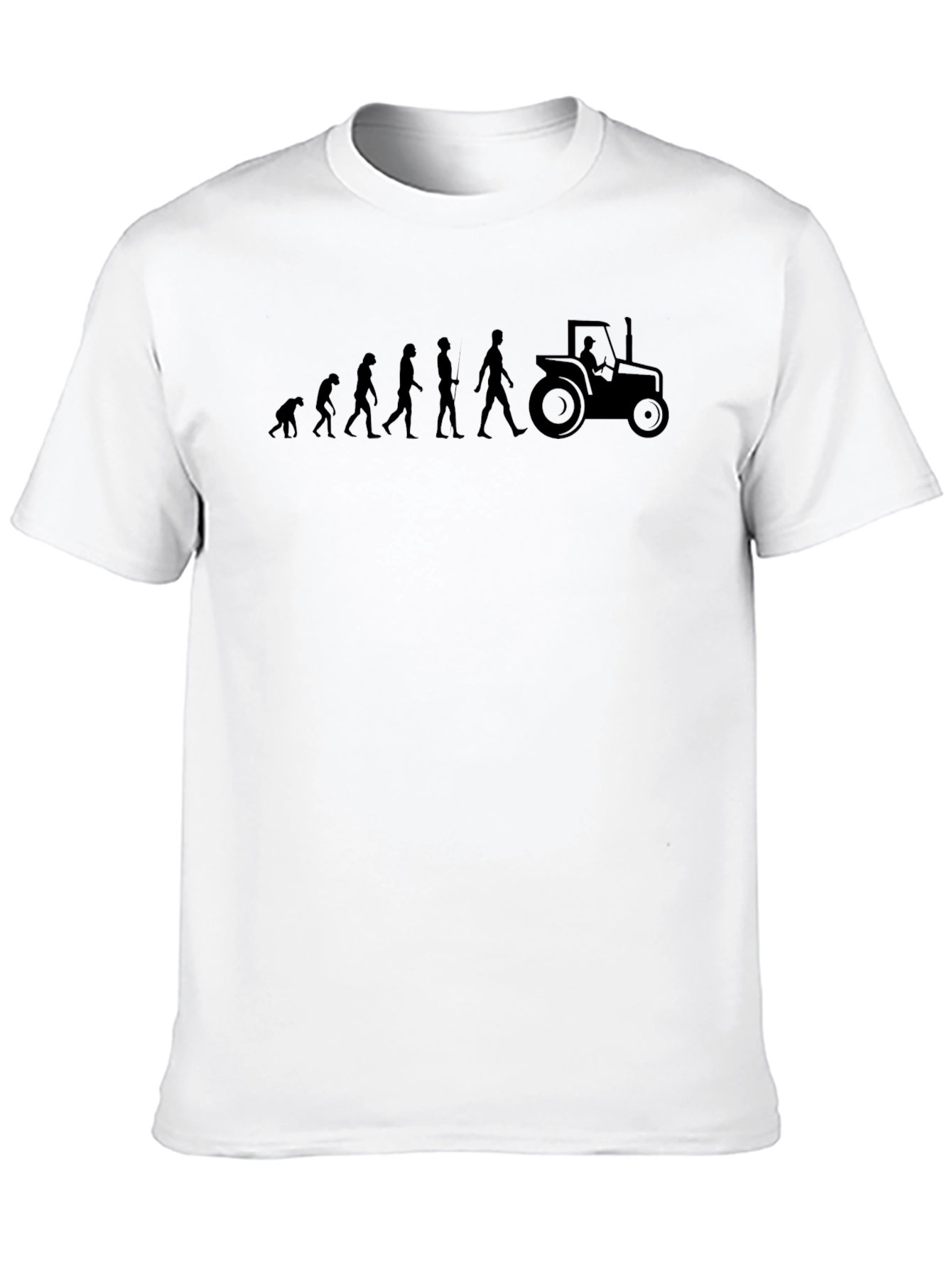 Evolution Tractor Black T-Shirt