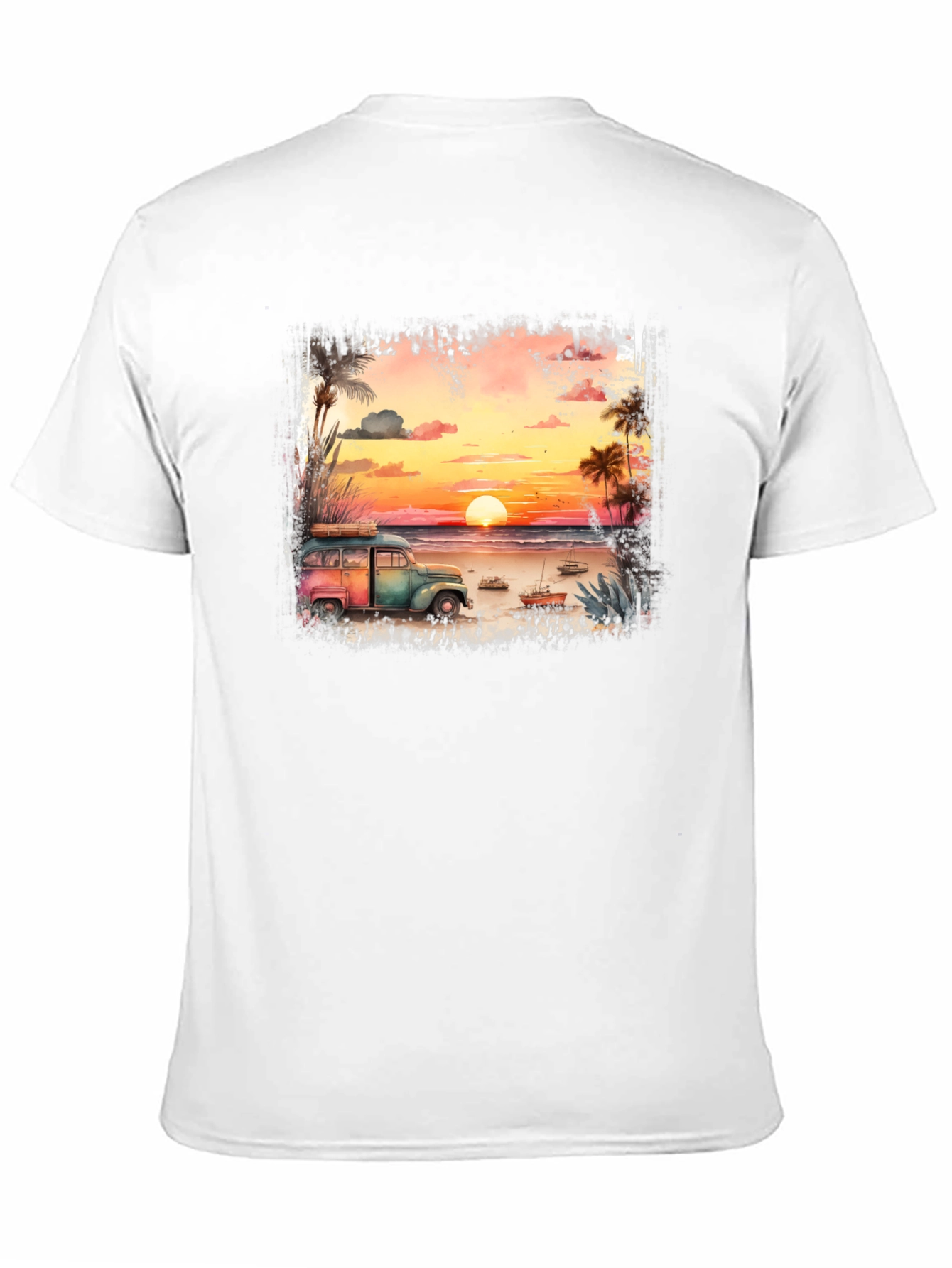 Beach Sunset Graphic Tee