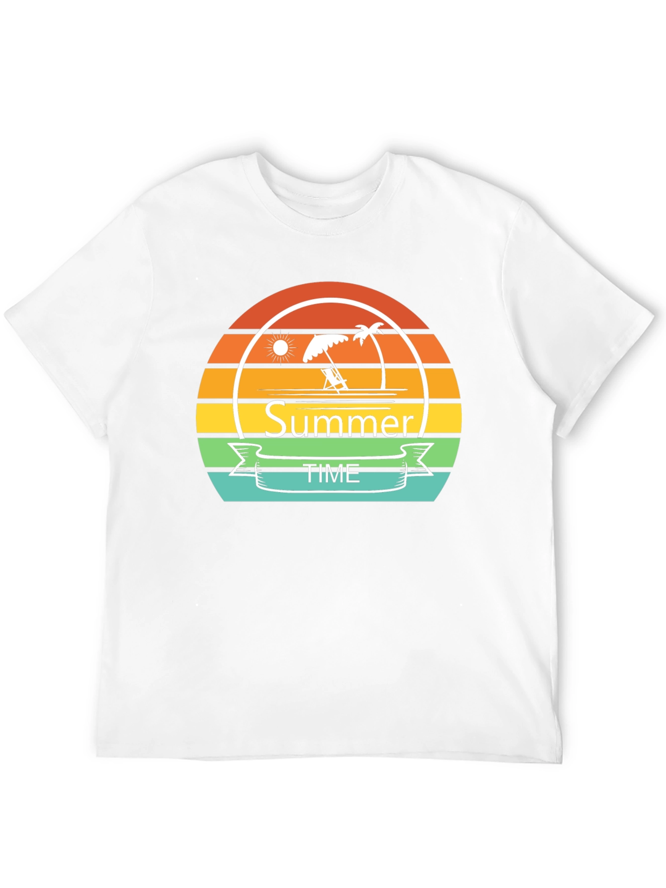 Summer Time Graphic Tee - Beach Vibes