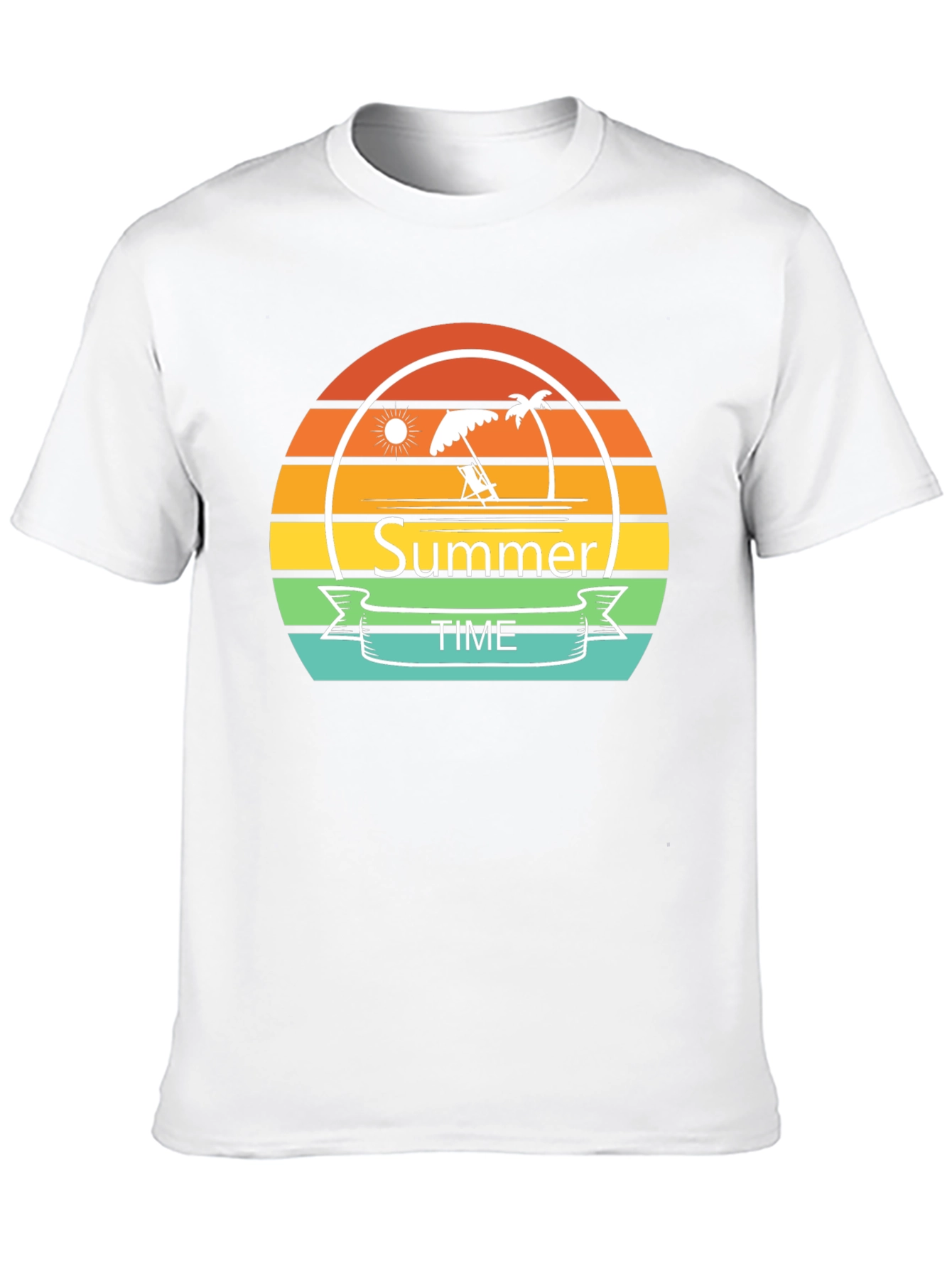 Summer Time Graphic Tee - Beach Vibes