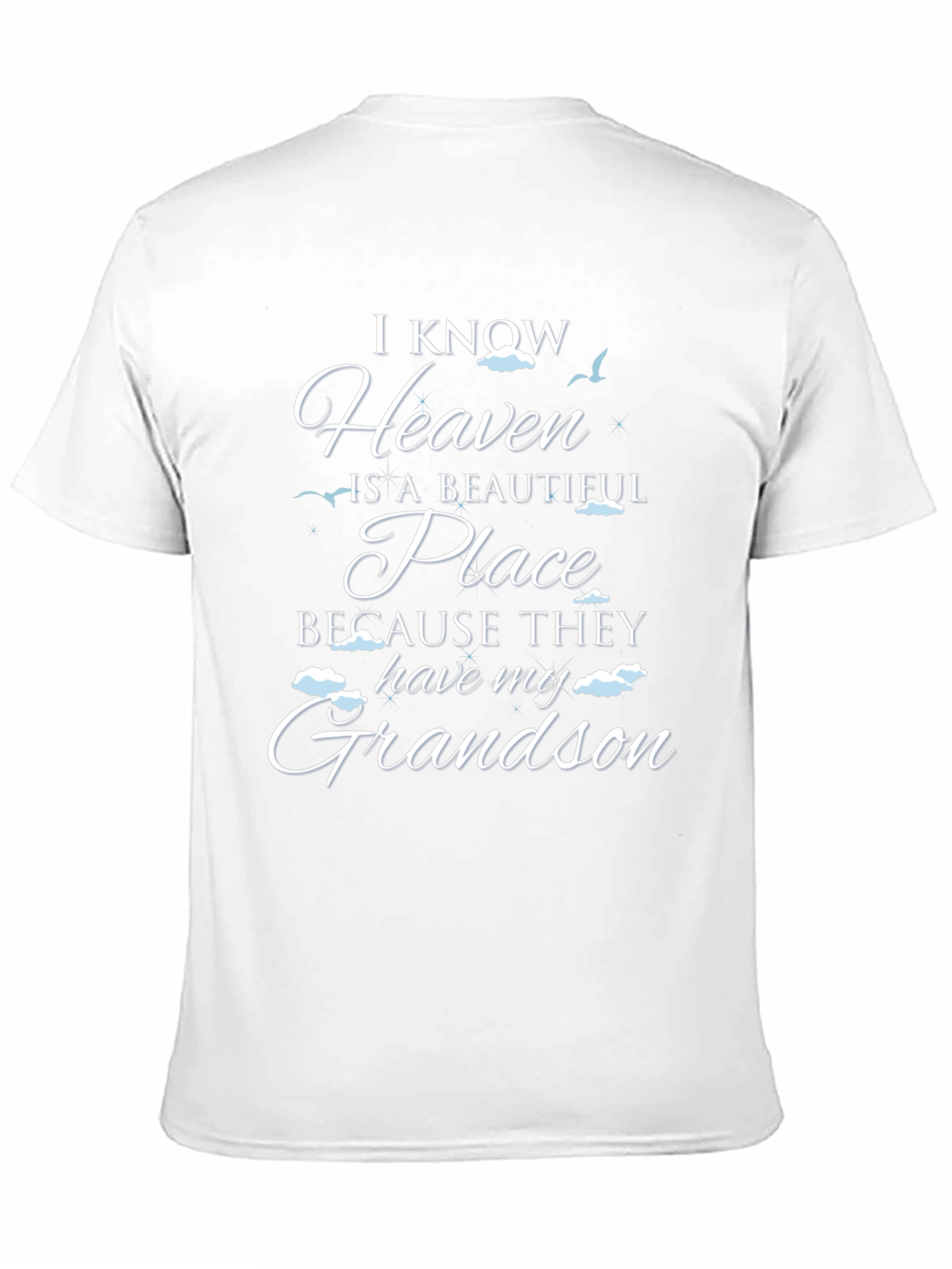 Heavenly Grandson Graphic Tee - Remembrance Shirt