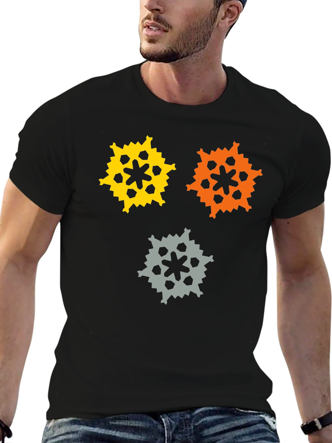 Abstract Graphic T-Shirt - Modern Design