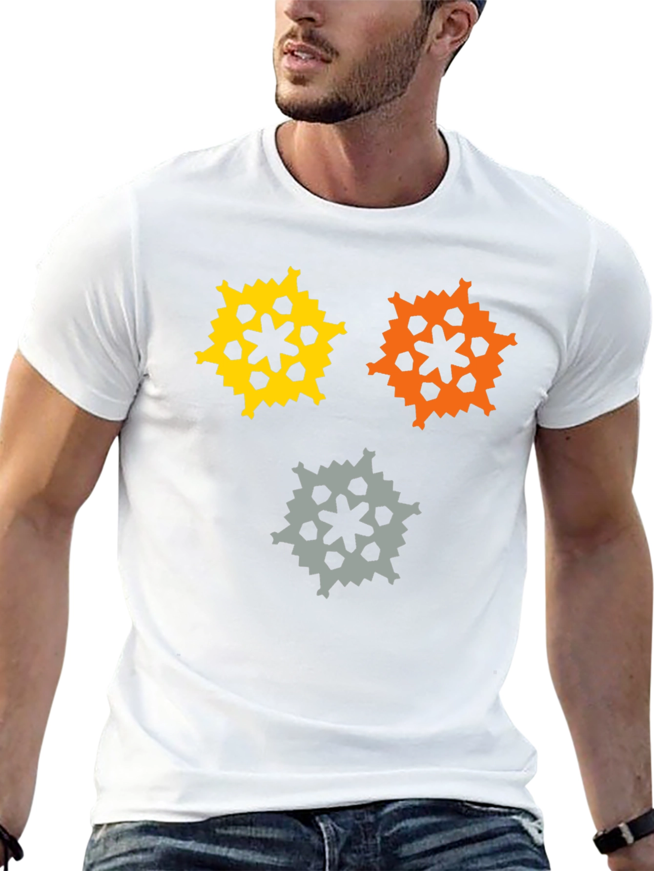 Abstract Graphic T-Shirt - Modern Design