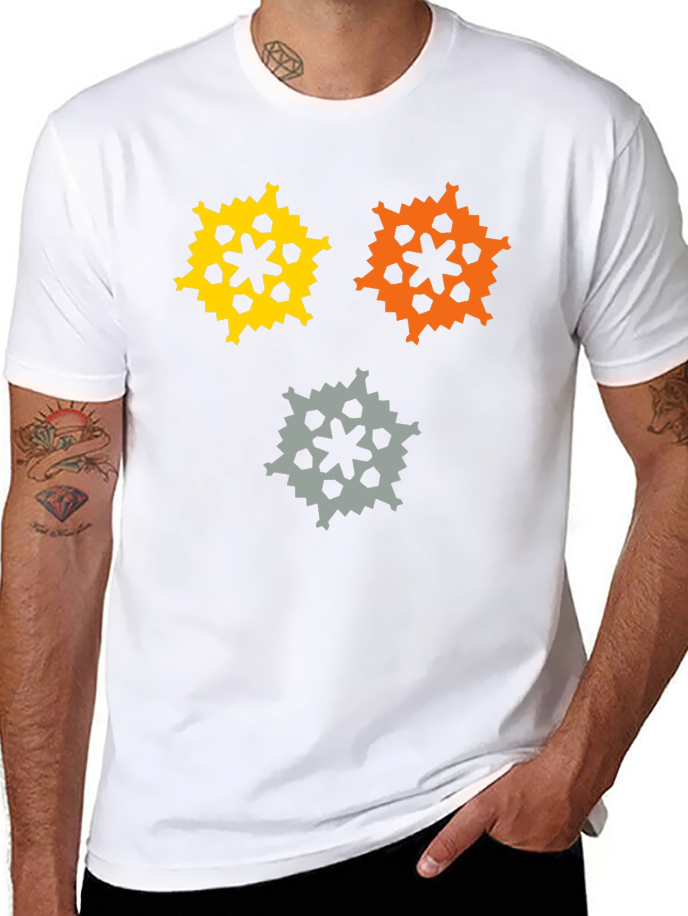 Abstract Graphic T-Shirt - Modern Design