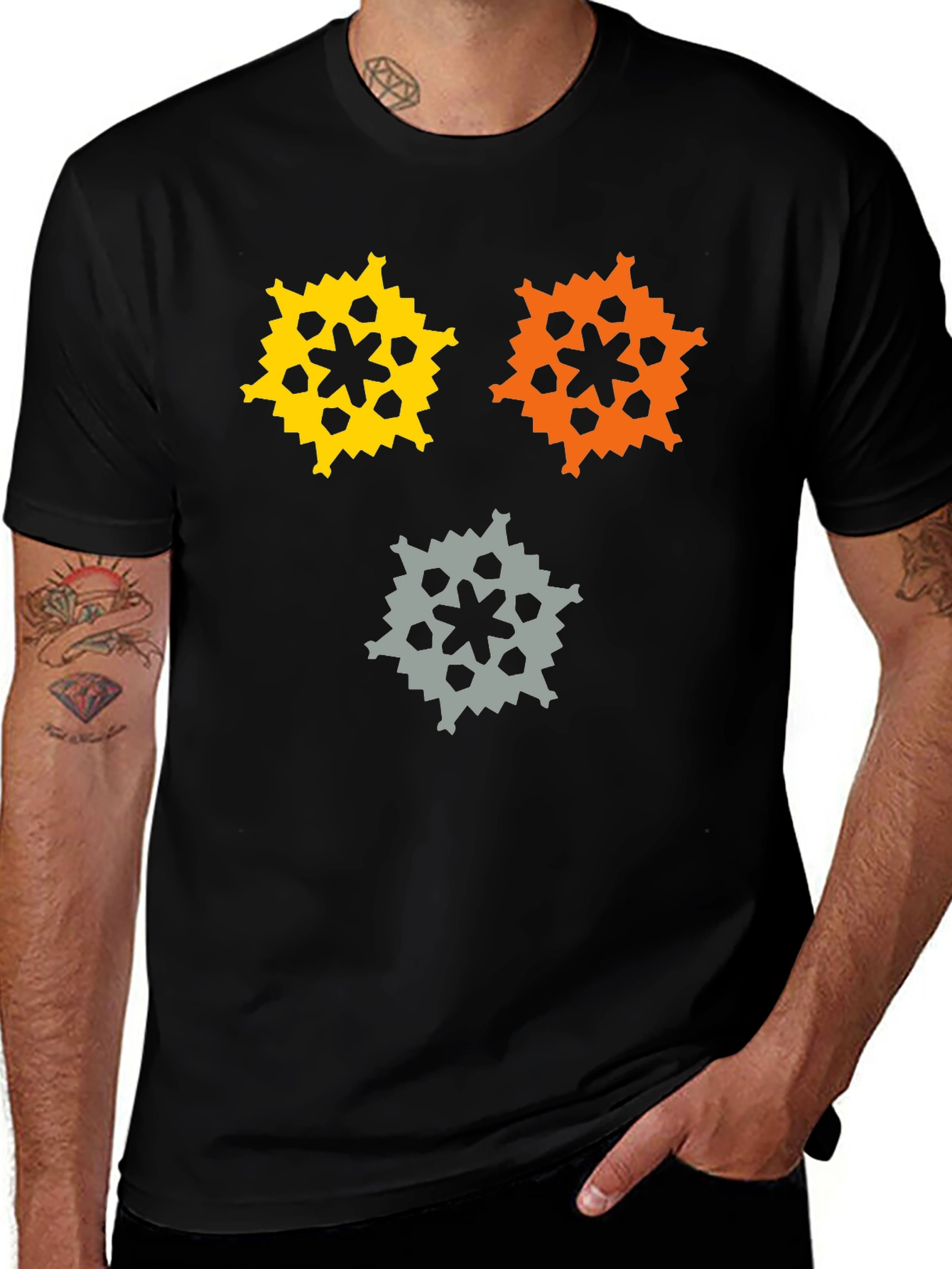 Abstract Graphic T-Shirt - Modern Design