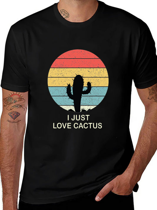 Retro Cactus Lover Graphic Tee