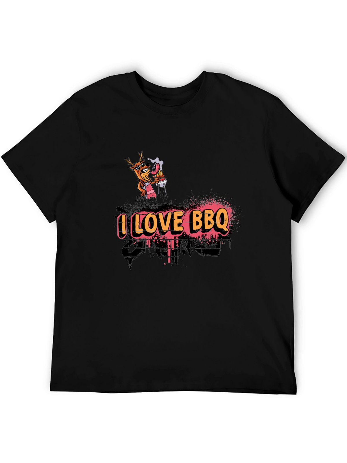 I Love BBQ Graphic Tee