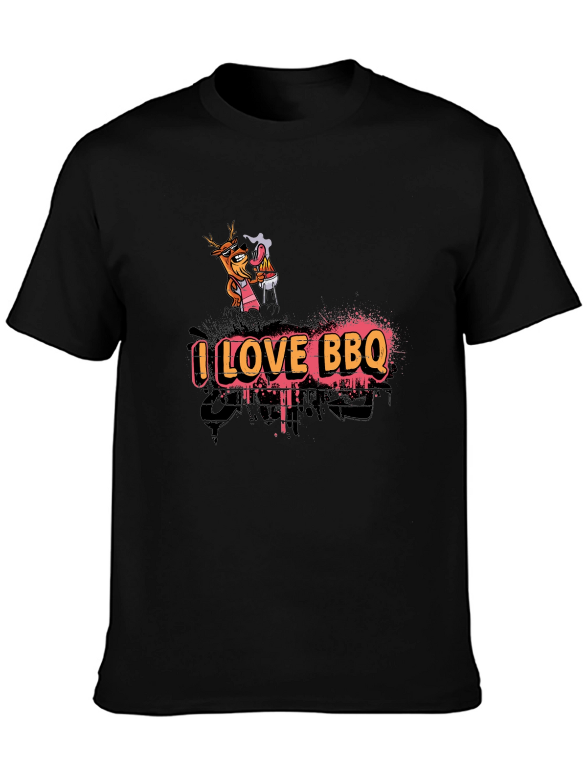 I Love BBQ Graphic Tee