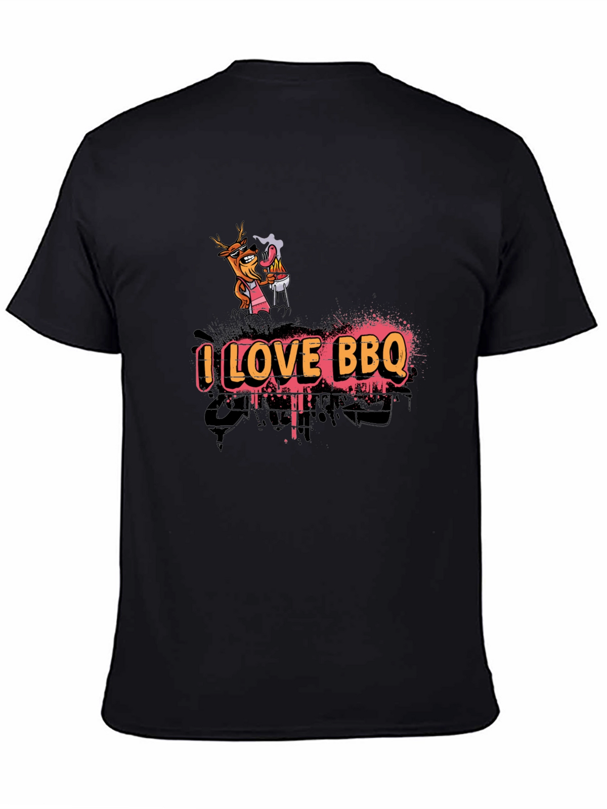I Love BBQ Graphic Tee