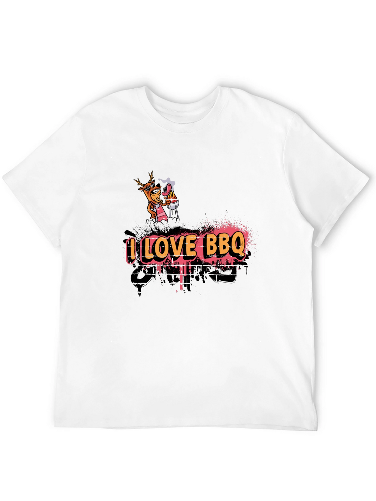 I Love BBQ Graphic Tee