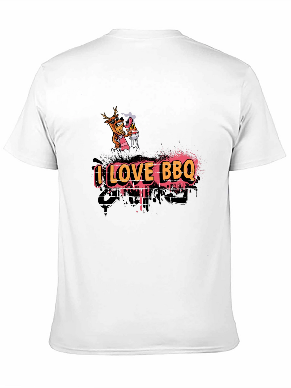 I Love BBQ Graphic Tee