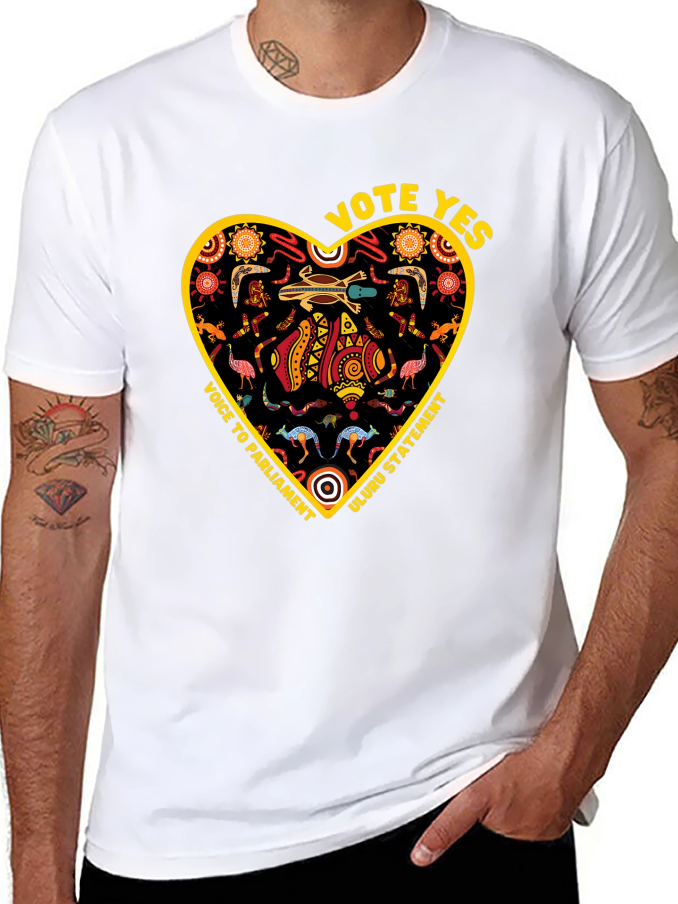 Vote Yes Uluru Statement T-Shirt