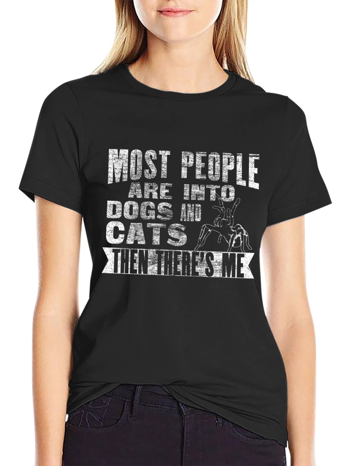 Funny Spider Lover Graphic T-Shirt